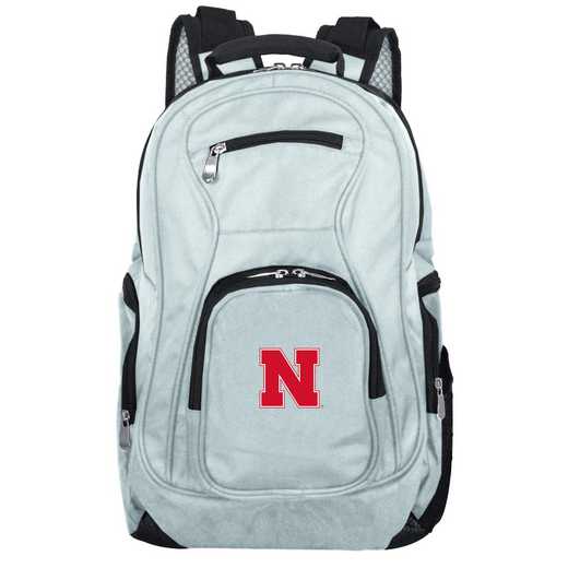 CLNBL704-GRAY: NCAA Nebraska Cornhuskers Backpack Laptop
